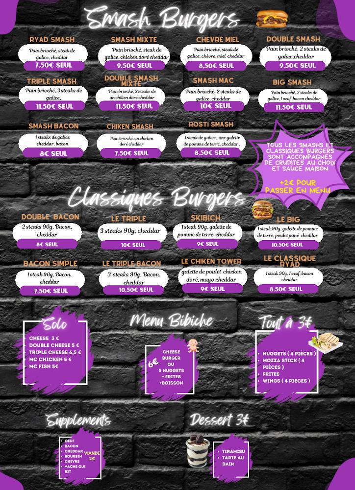 Le Ryad - Menu Image 1